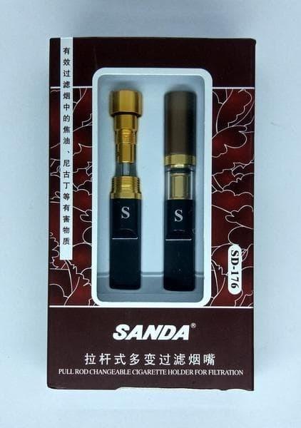 SANDA Pipa Filter Rokok Permanent SD-176 [ Ukuran Marlboro ]