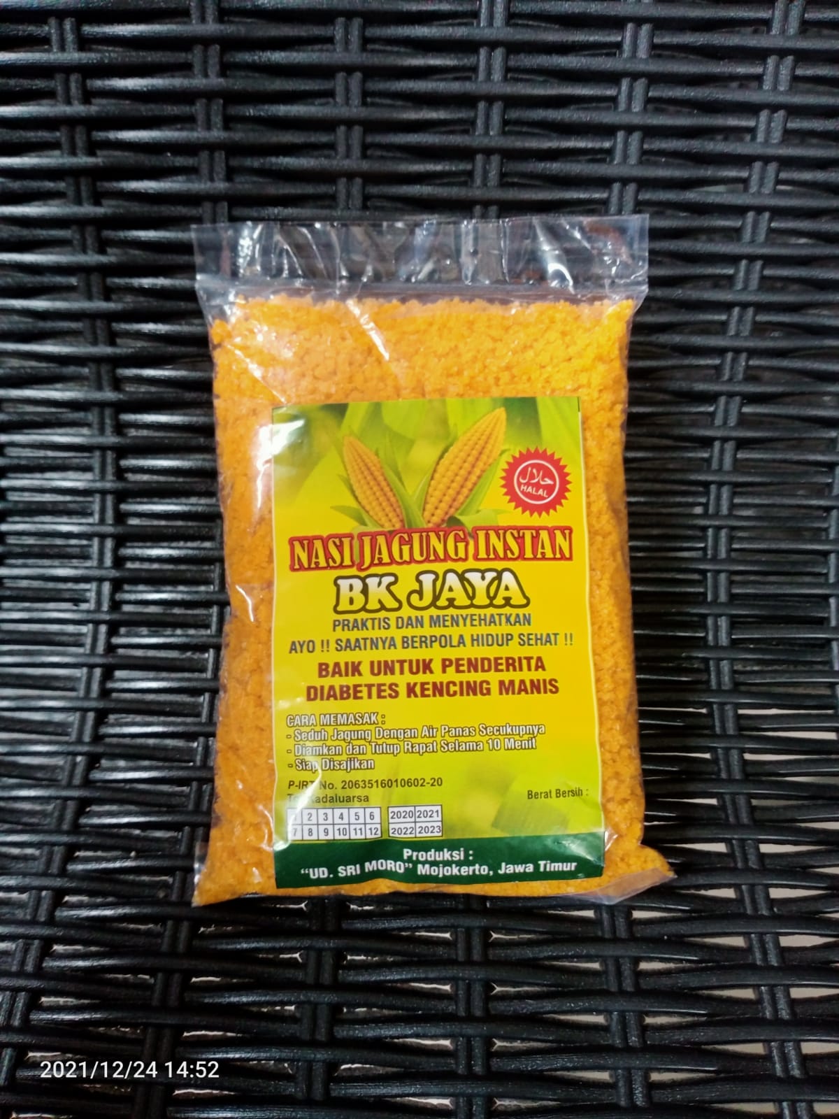 nasi jagung instan asli dari jagung berkualitas 100gr | Lazada Indonesia