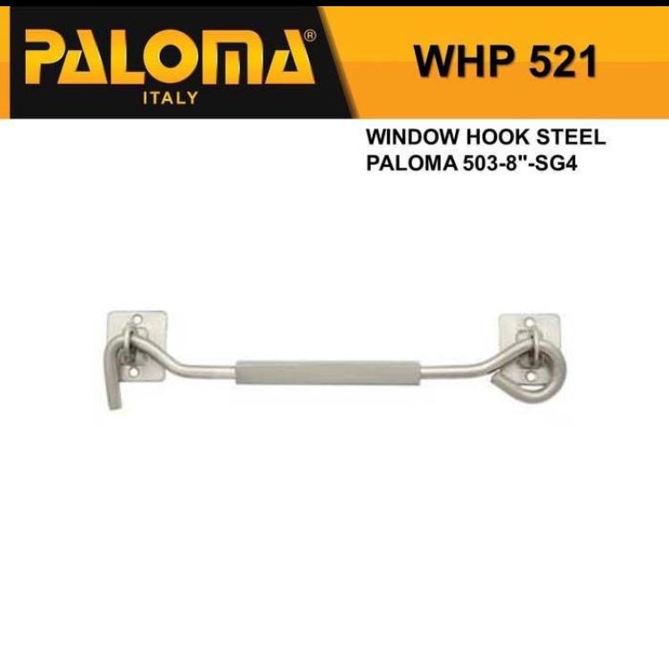 Window Hook paloma WHP 521 Steel 503-8\ Window Hook paloma WHP 521 Steel 503-8\