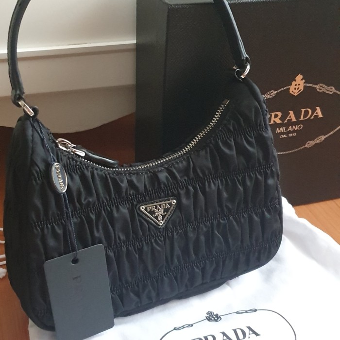 prada nylon bag hobo