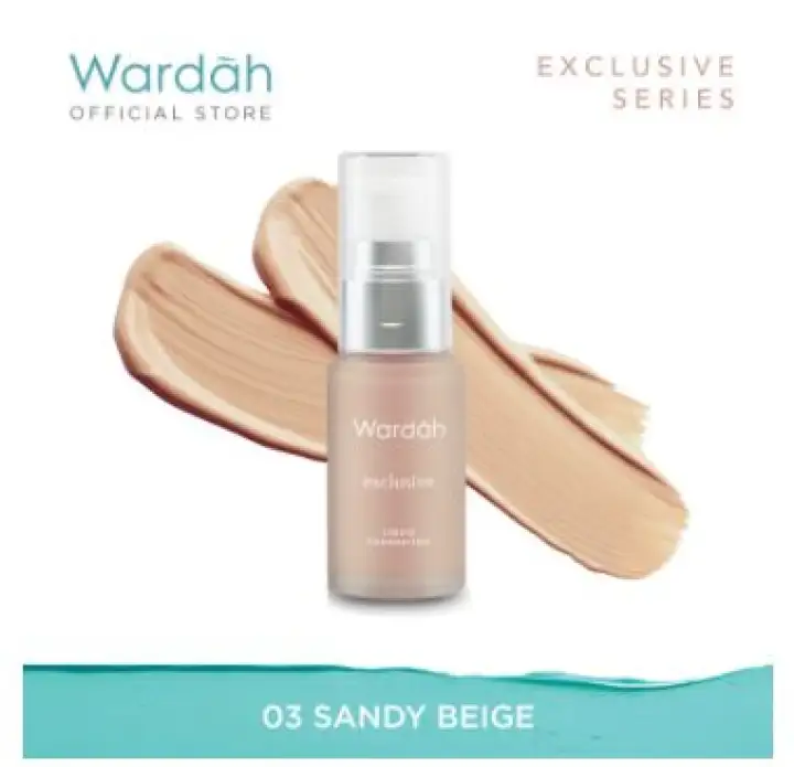 sandy beige wardah foundation