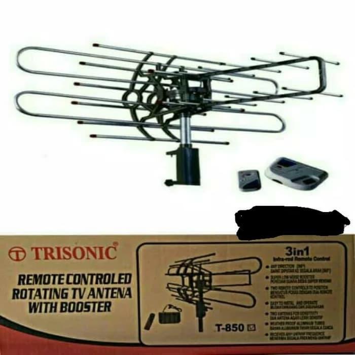 ANTENA TV LUAR REMOTE + BOSTER/LCD/LED/PLASMA/TABUNG ROTATE 360