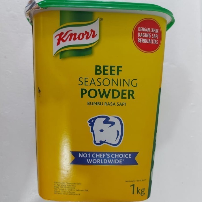 KNORR Beef Seasoning Powder 1kg / Kaldu Sapi Bubuk 1 kg Lazada