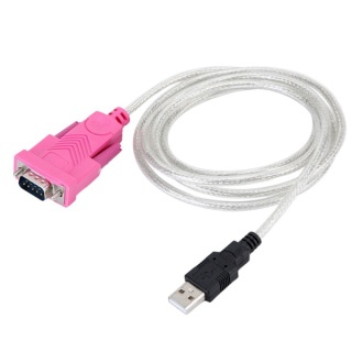 USB to 232 Serial Cable, Corrosion-Resistant, Durable Dual-Chip Stabilized Signal USB Data Cable for Computer Printers thumbnail
