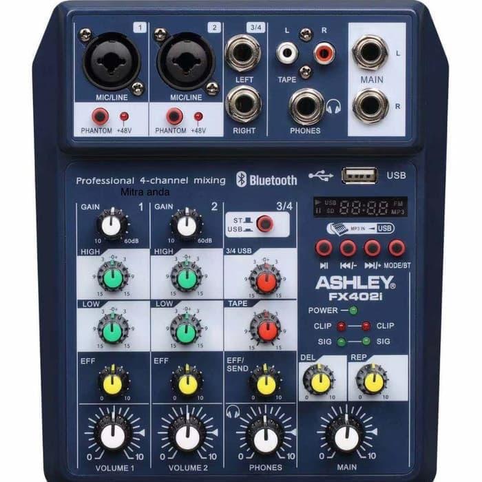 mixer audio Ashley FX402i mini mixer Lazada Indonesia