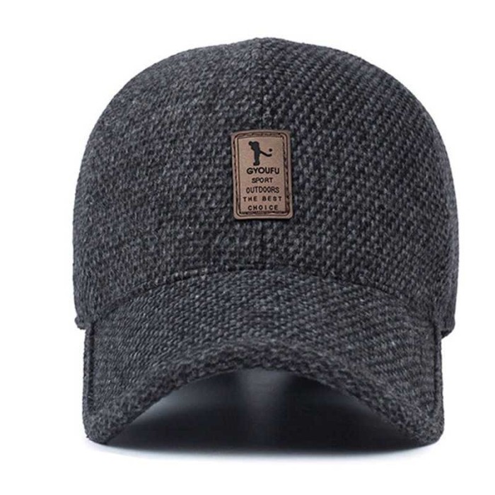 DI JUAL Topi Baseball TUNICA Ear Caps 