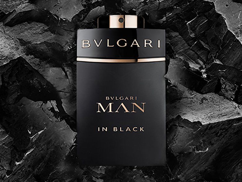 bvlgari man and black