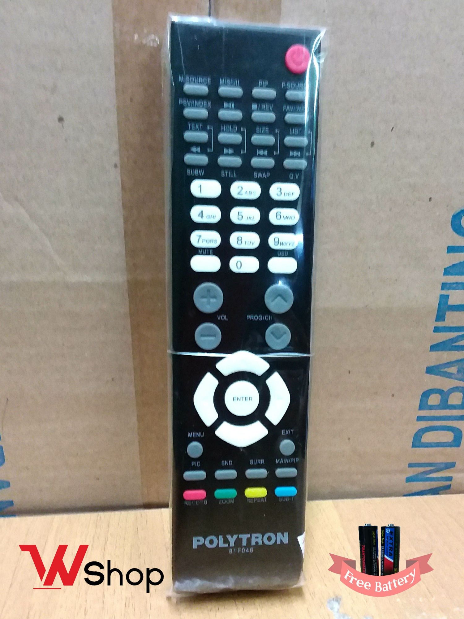 REMOTE/REMOT TV LCD LED TABUNG POLYTRON ORI/POLYORIGINAL | Lazada Indonesia