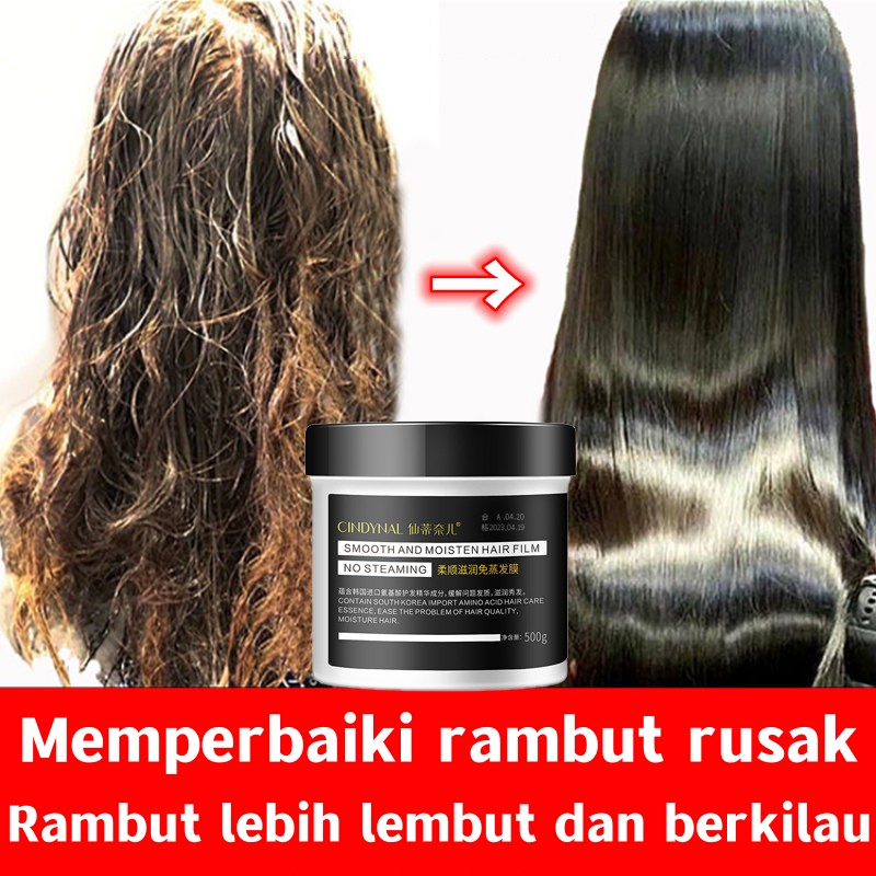 Perawatan Rambut Keratin Masker Rambut Perbaikan Rambut Keriting Dan