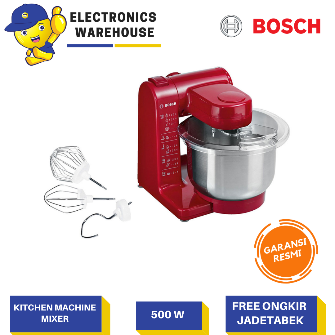 Bosch Kitchen Machine Mixer Mum44r1 Lazada Indonesia