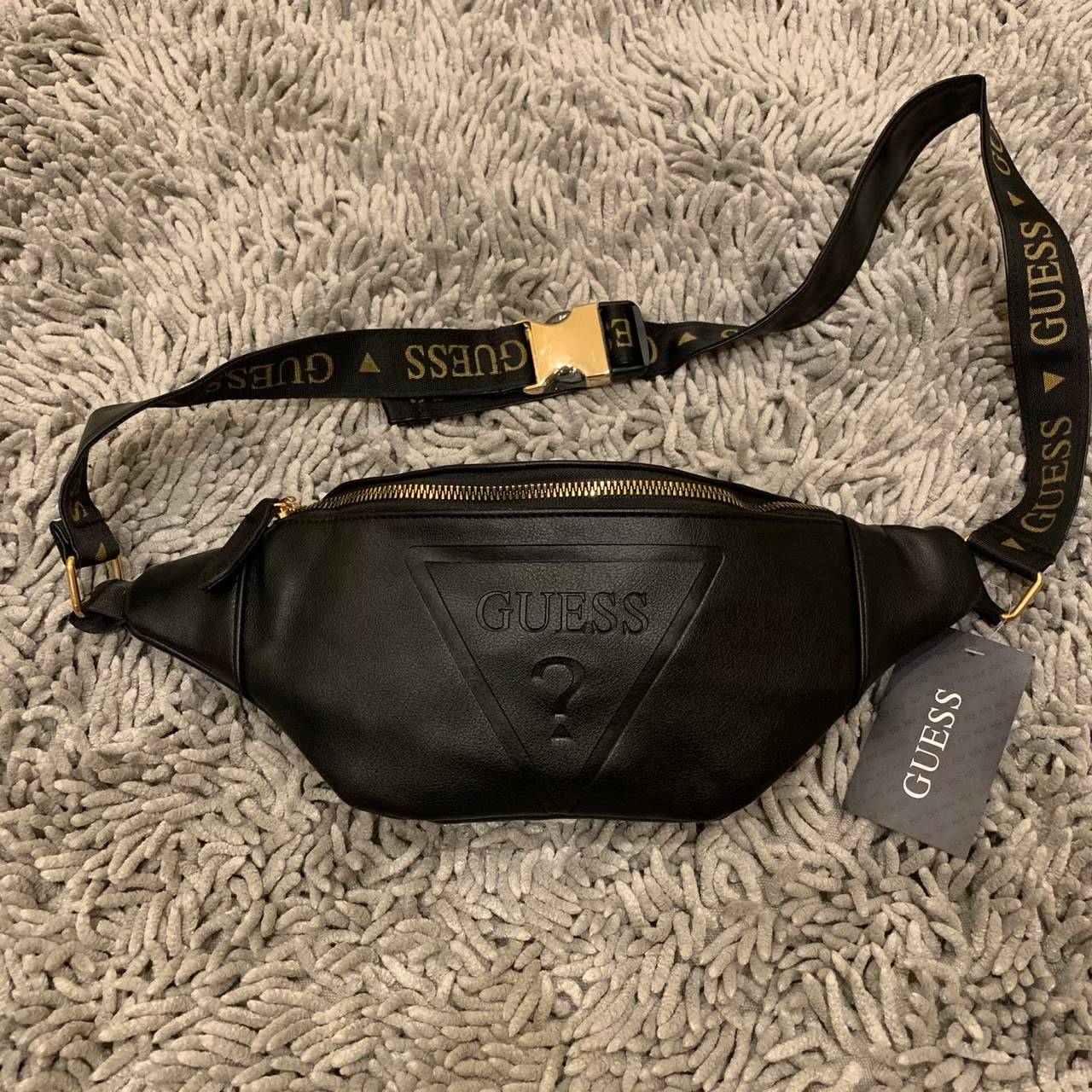 guess leather waist bag original