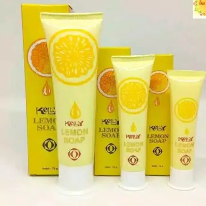 Kelly Lemon Soap Pembersih Wajah Sabun Cuci Muka 15gr Original Bpom Lazada Indonesia