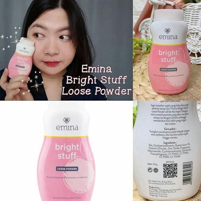 Bisa Cod Emina Bright Stuff Loose Powder 55gr Lazada Indonesia Bisa Cod Emina Bright Stuff Loose Powder 55gr Lazada Indonesia