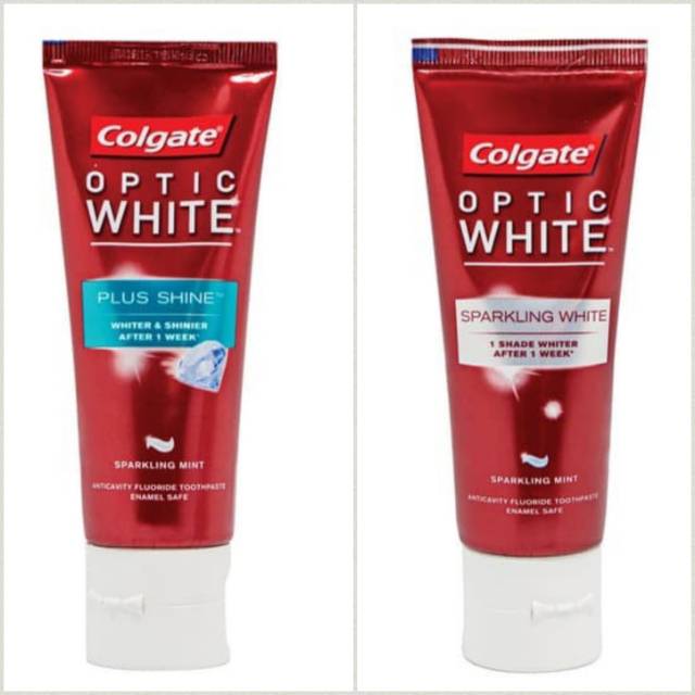 colgate optic white harga