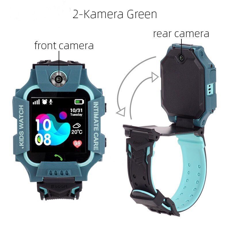 SALE SMARTWATCH IMOO Z6 JAM ANAK DUAL CAMERA 2 KAMERA TERBARU SMART WATCH JAM TANGAN PINTAR ANAK WATCH PHONE KIDS Z6 BISA TELFON CAMERA IMOO Z5 imoo Watch Phone Z6 Frozen Jam