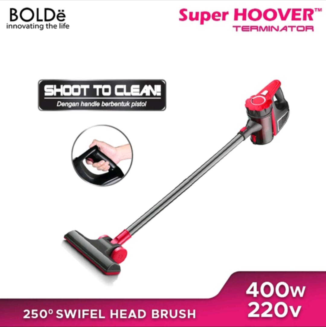 BOLDe SUPER HOOVER TERMINATOR Motor Vacuum Cleaner Tidak Cepat Panas