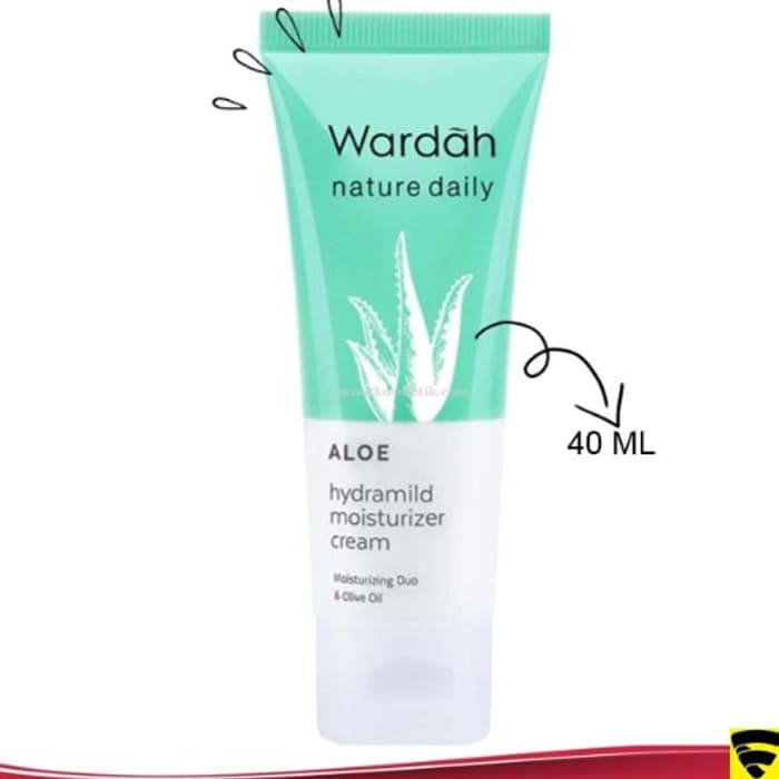 wardah aloe hydramild moisturizing cream