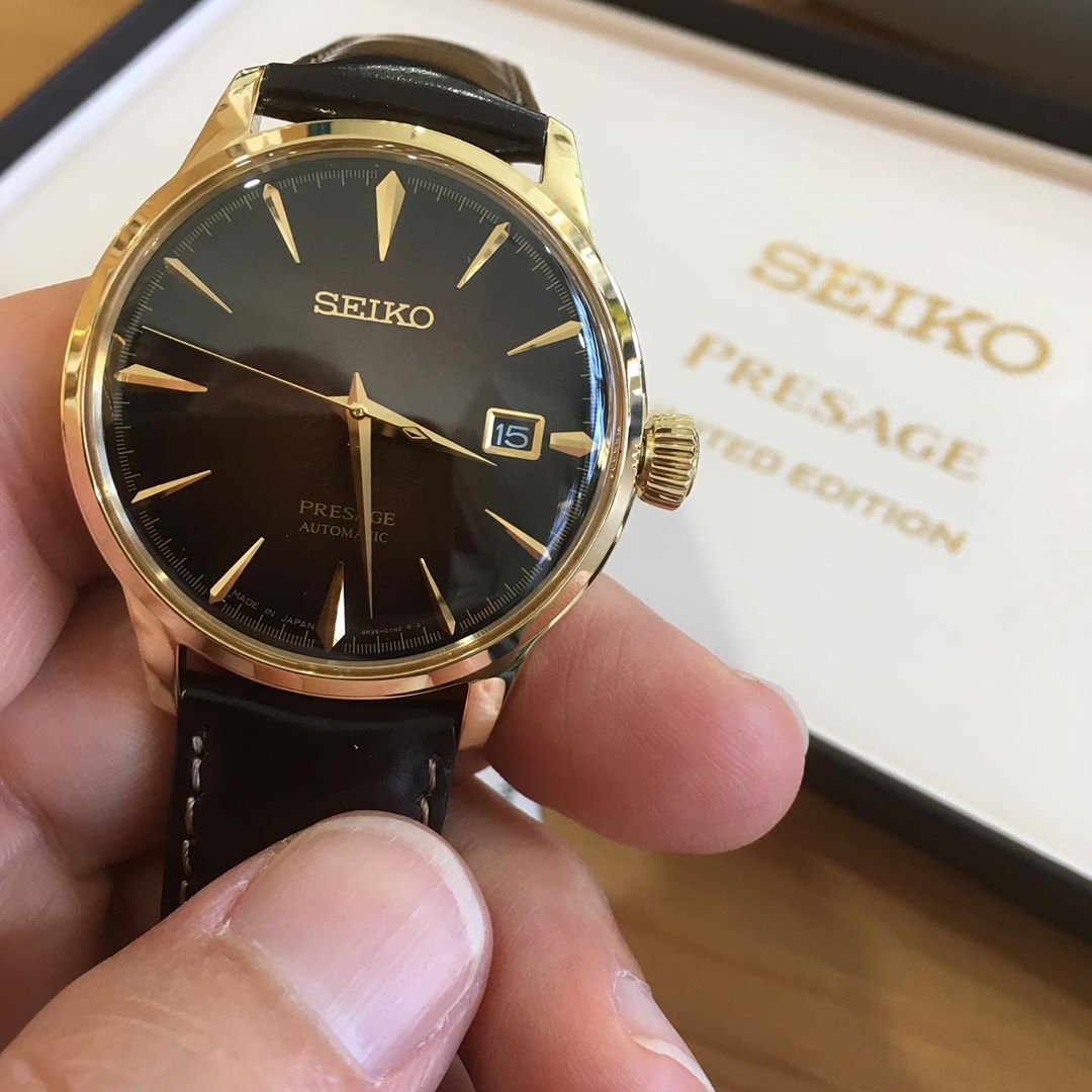 Seiko Presage SRPD36J1 Cocktail Brown Dial - Jam Tangan Pria SRPD36 |  Lazada Indonesia