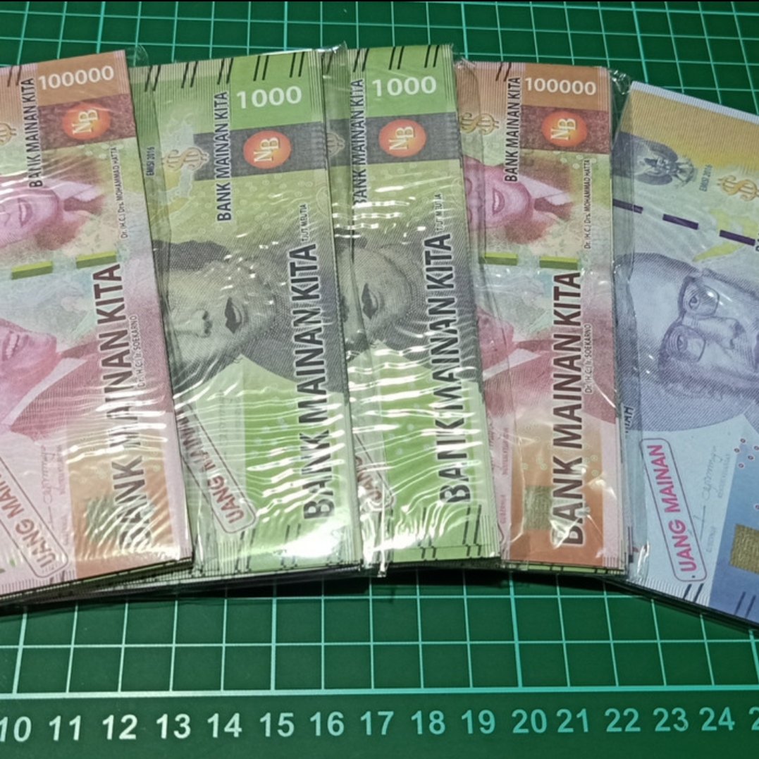 Uang Uangan Mainan Duit Palsu Isi 30 Lembar Lazada Indonesia