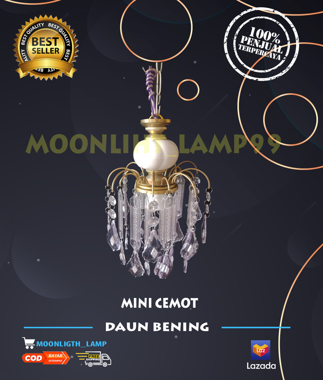 Lampu Gantung Klasic / Lampu Gantung Murah / Lampu Gantung Kamar ...