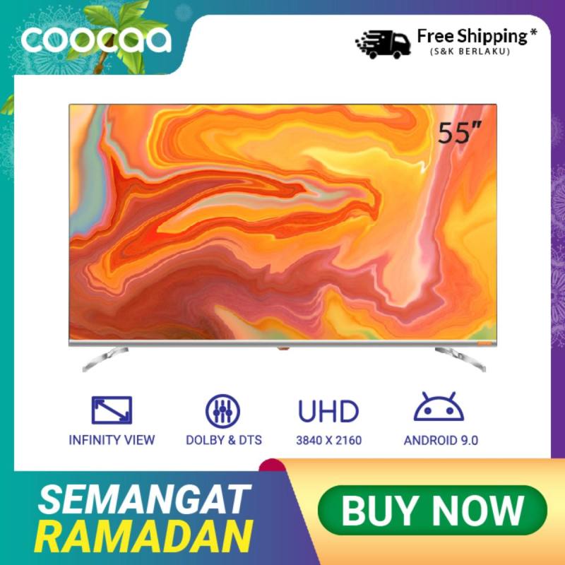 COOCAA 55 inch OS Coocaa Lite Smart LED TV - Andoid 9.1(Model 55S6G)