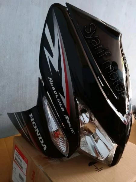 Tameng Depan Vario Cw Vario 110 Karbu Fullset Warna Hitam Lazada Indonesia