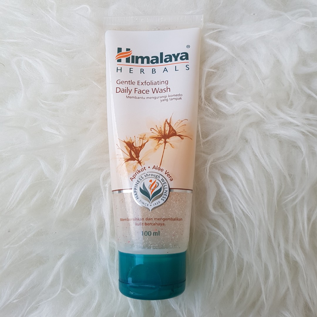 harga himalaya gentle exfoliating daily face wash
