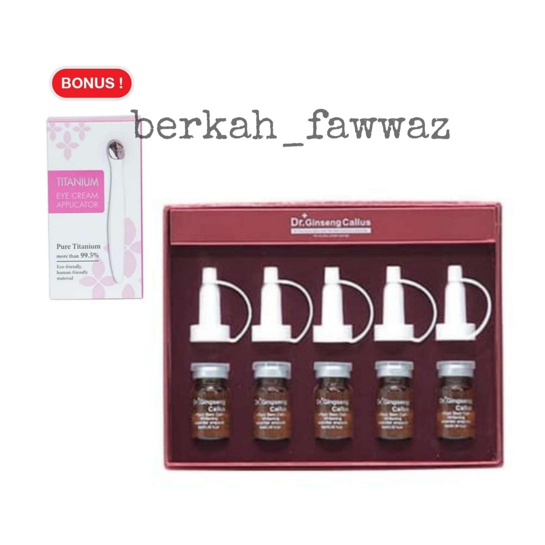 DR GINSENG CALLUS - SERUM PENCERAH WAJAH - SERUM STEAM CELL RED GINSENG
