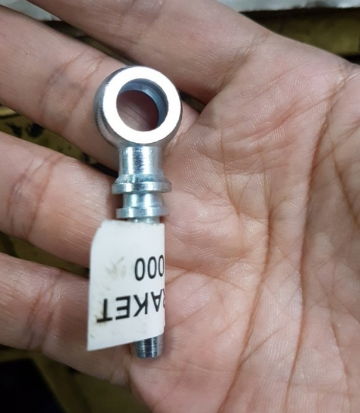 banjo fitting nepel raket oil cooler sepeda motor 10mm M10 satuan