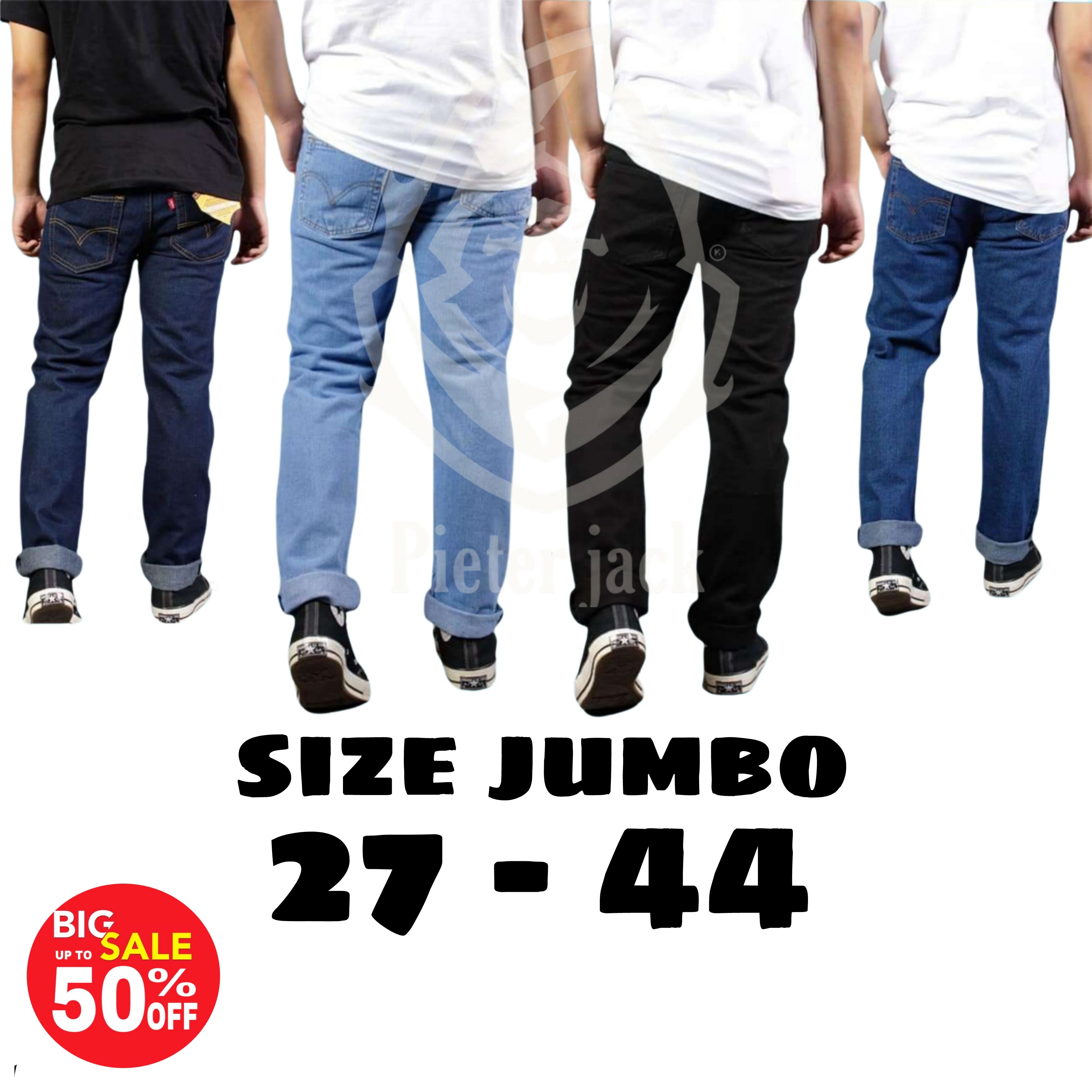 Jual Celana Jeans Jack Denim Cowok 