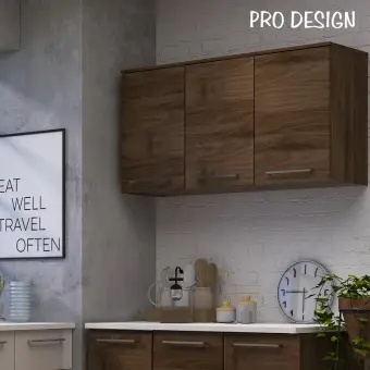 Pro Design Oklava Kabinet Dinding Dapur Dengan 3 Pintu Lazada Pro Design Oklava Kabinet Dinding Dapur