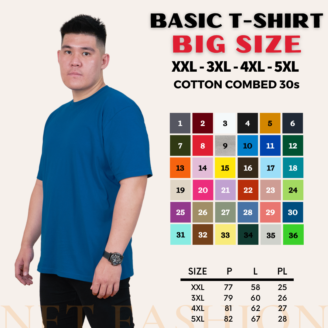wnx kaos jumbo xxl tshirt v neck atasan big size oblong wanita ukuran jumbo spandex jersey