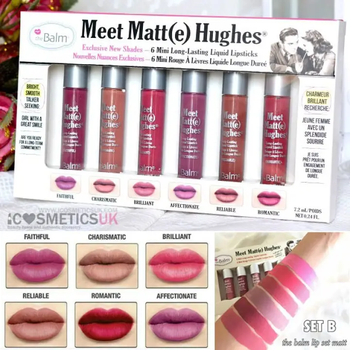 the balm lip set