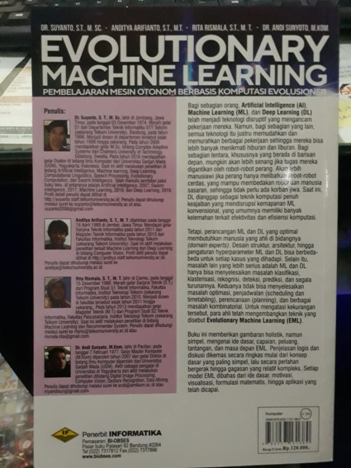 BUKU EVOLUTIONARY MACHINE LEARNING | Lazada Indonesia