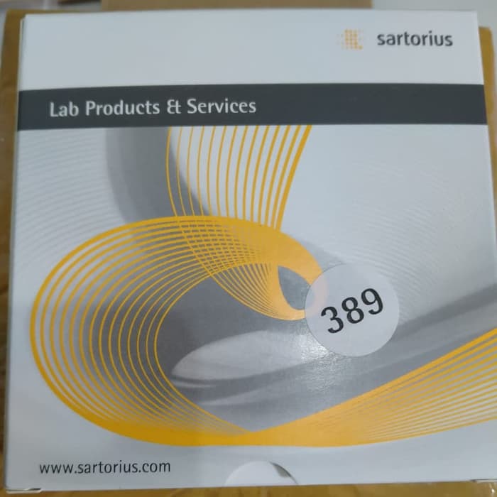 Filter Paper Ashless. Grade 389 Dia.110 Mm. Sartorius. Kertas Saring