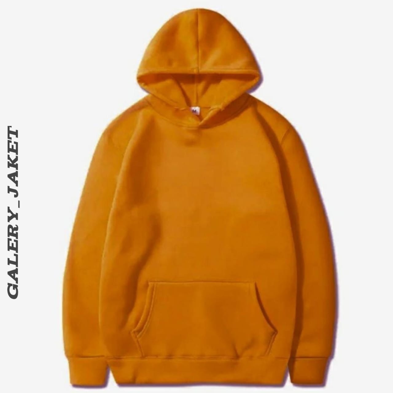 Warna Kuning Kunyit Sweater Hoodie Kuning Jaket Sweater Hoodie