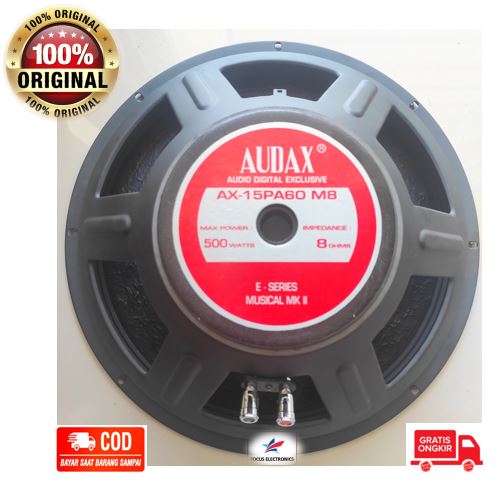 speaker audax 15 inch