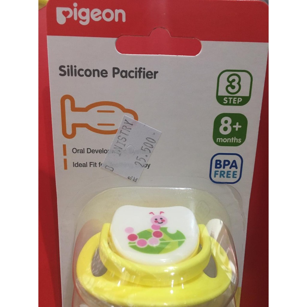 PIGEON Silicon Pacifier Step Caterpillar Empeng Bayi Lazada
