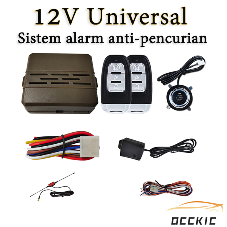 🔥Occkic Sistem Boot Satu Klik Mobil Universal 12Volt,Sistem Alarm