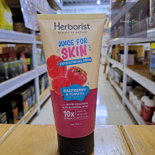 HERBORIST JUICE FOR SKIN EXFOLIATING GEL SCRUB 150ML/exfoliating gel