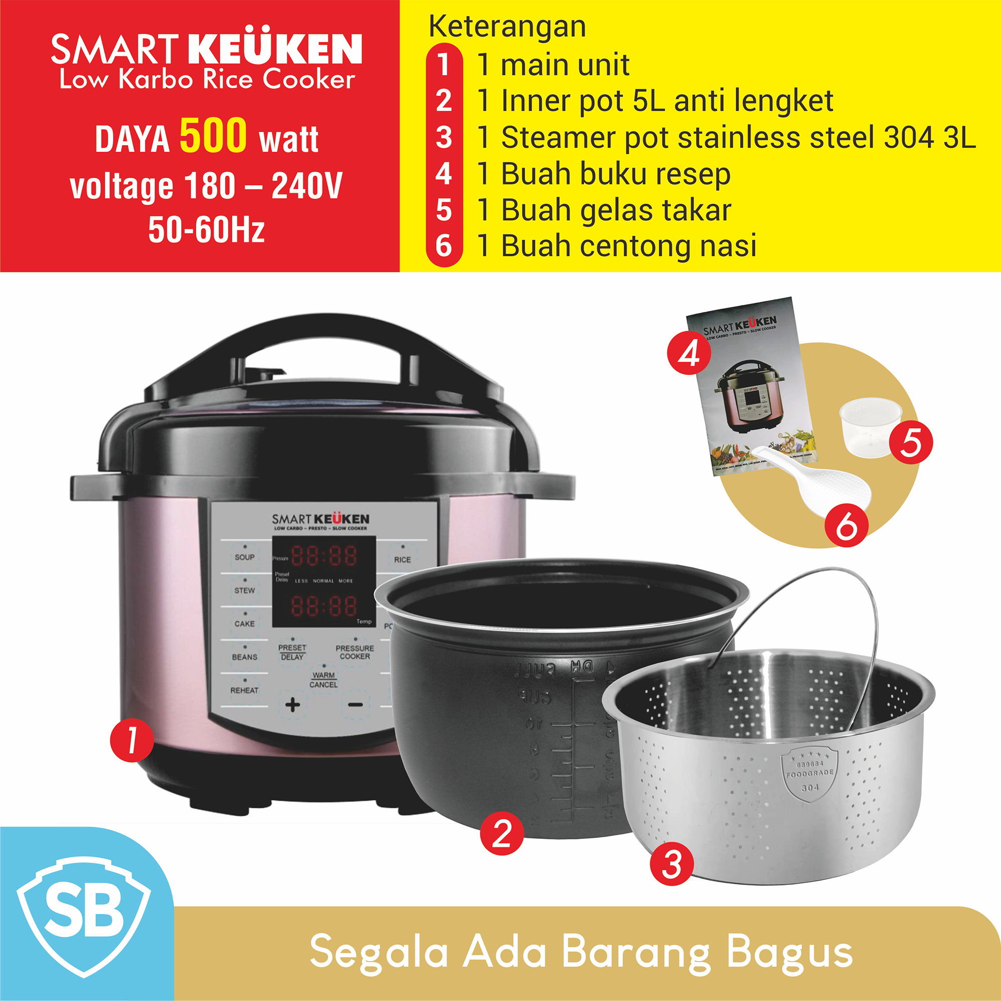 Harga noxxa pressure cooker 2019 hot sale