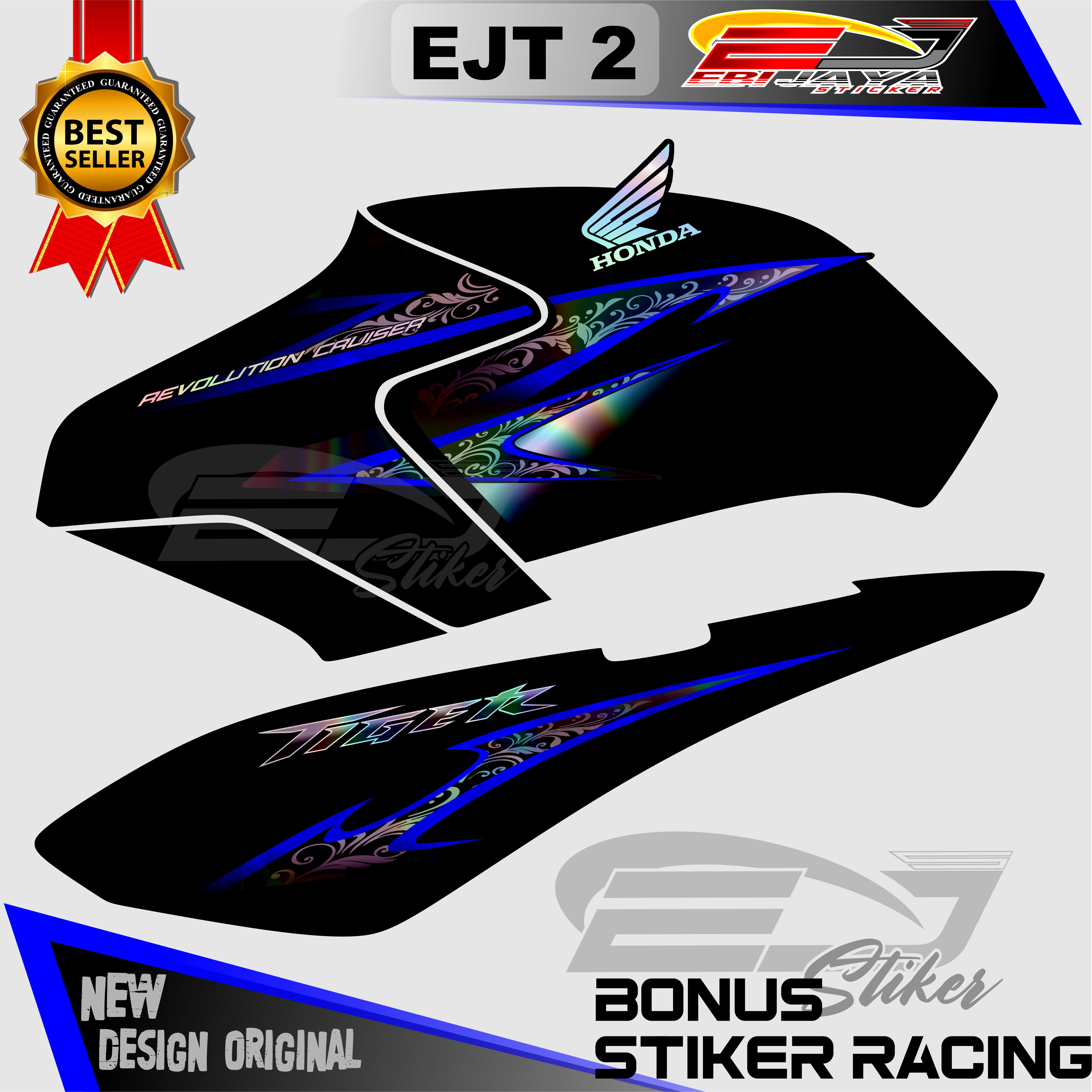 STRIPING TIGER REVO HOLOGRAM , DECALS STRIPING TIGER REVO HOLOGRAM