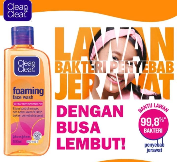 Clean & Clear Foaming face wash All varian Lazada Indonesia