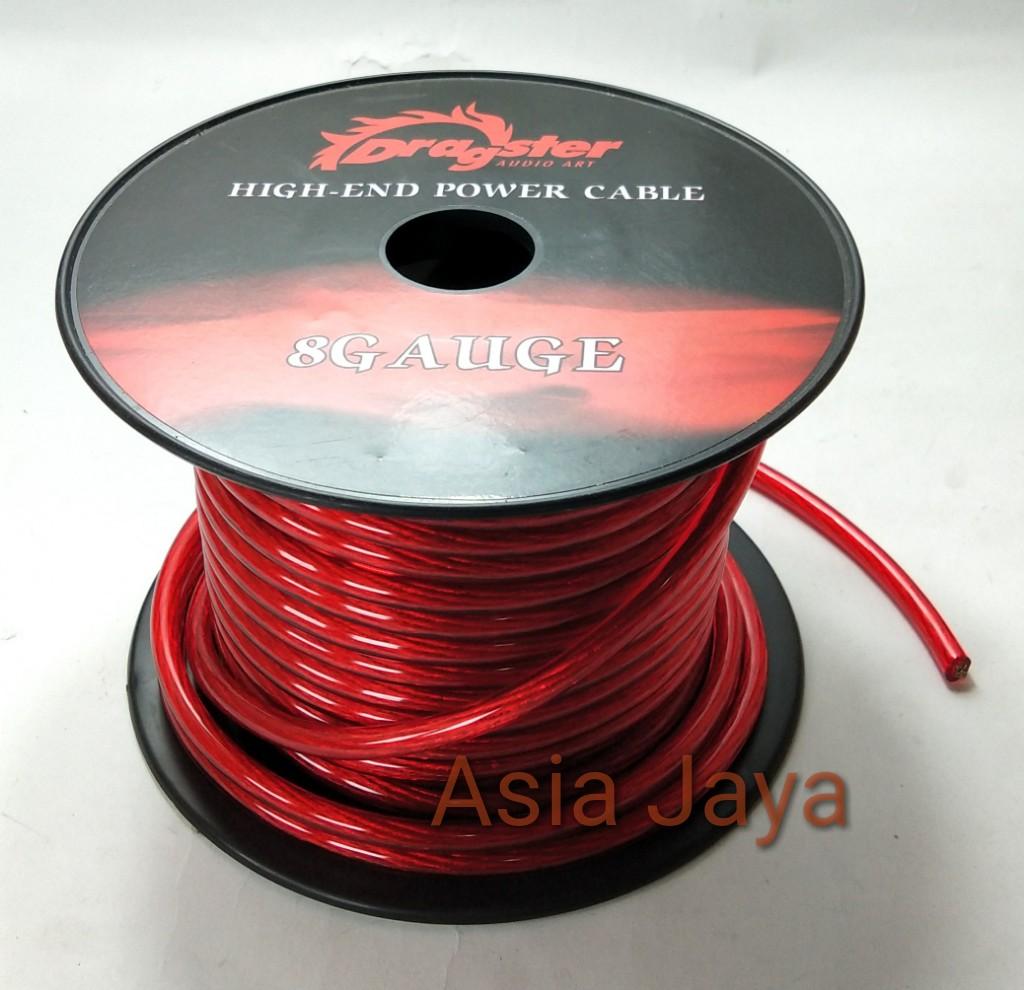 Asia Jaya Kabel Power DC Dragster 8 Gauge / Dragster 8 AWG