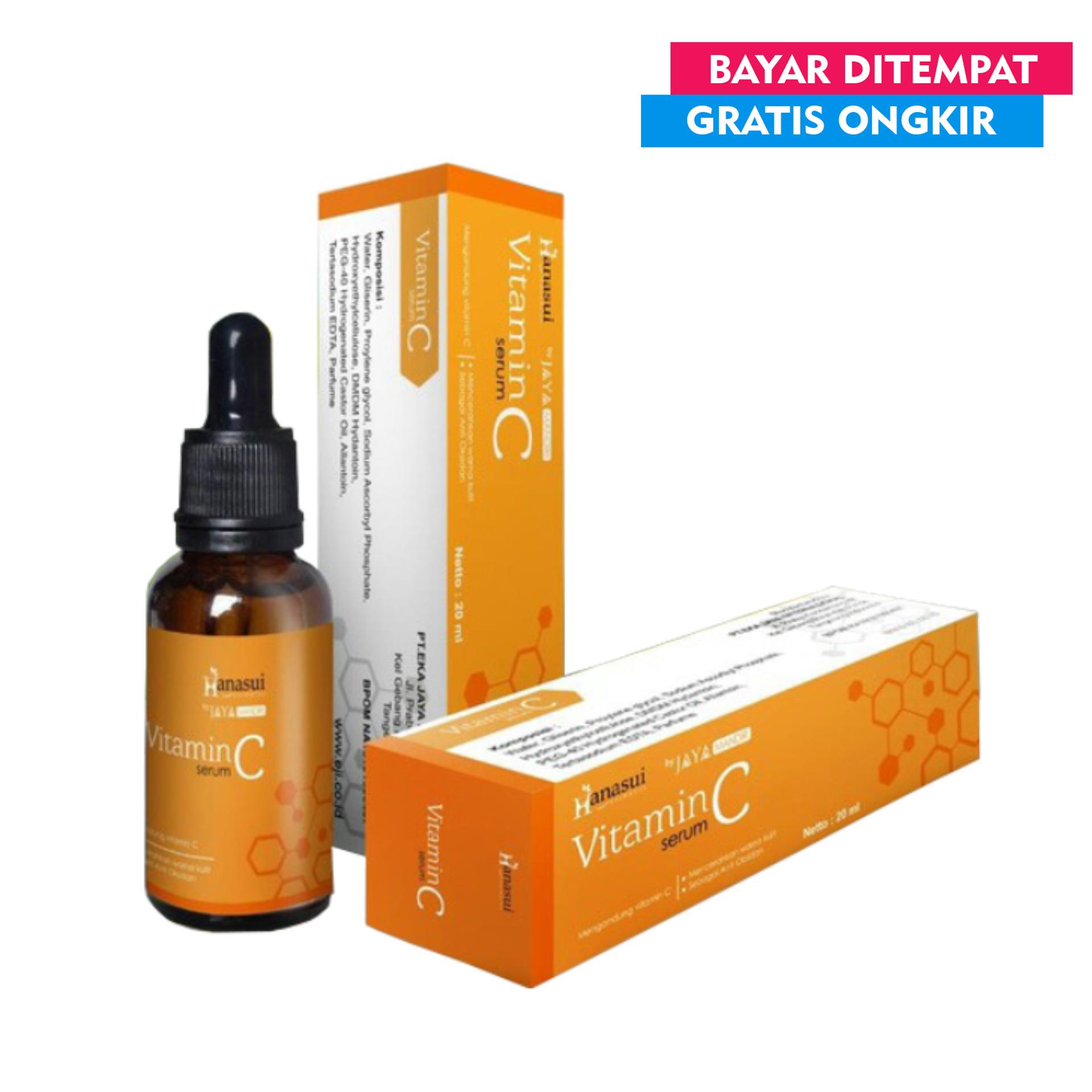 Serum Vitamin C Hanasui Original By Jaya Mandiri 20 ml Botol Orange 1 Botol - Lajanda