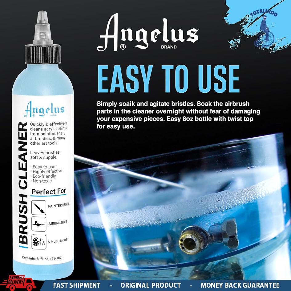 Campuran Cat Akrilik Angelus Paint Hard Angelus Air Brush Cleaner