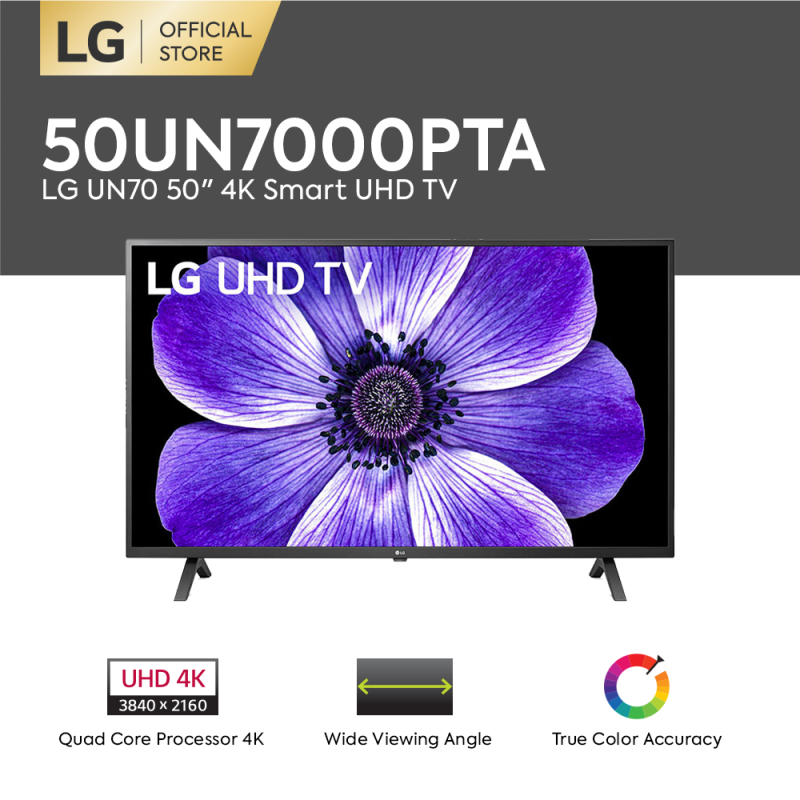 LG UN70 50 inci 4K Smart UHD TV - 50UN7000PTA