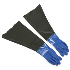 1 Pair Anti Udara PVC Sarung Tangan Keselamatan Kerja Korosi Kimia Ketahanan Sarung Tangan-Internasional