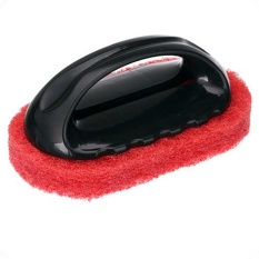 1 Pcs Sikat Pembersih Magic Sponge Kitchen Bathroom Window Mesin Oval Bersih-Internasional