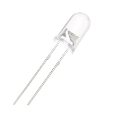 100 pcs 5mm 940nm IR Emitter LED Diode Lights (Clear Round Infrared 940 nm DC 1.2V 30mA 100mW) Lighting Bulb Lamps Electronics Components Light Emitting Diodes